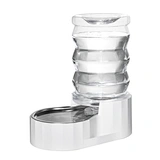 RIZZARI 6.5L Gravity Dog Water Dispenser with Filter for Medium Dogs